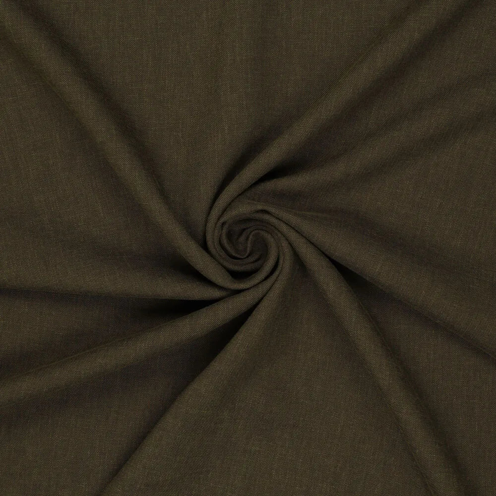 Linicia twill donker mosgroen