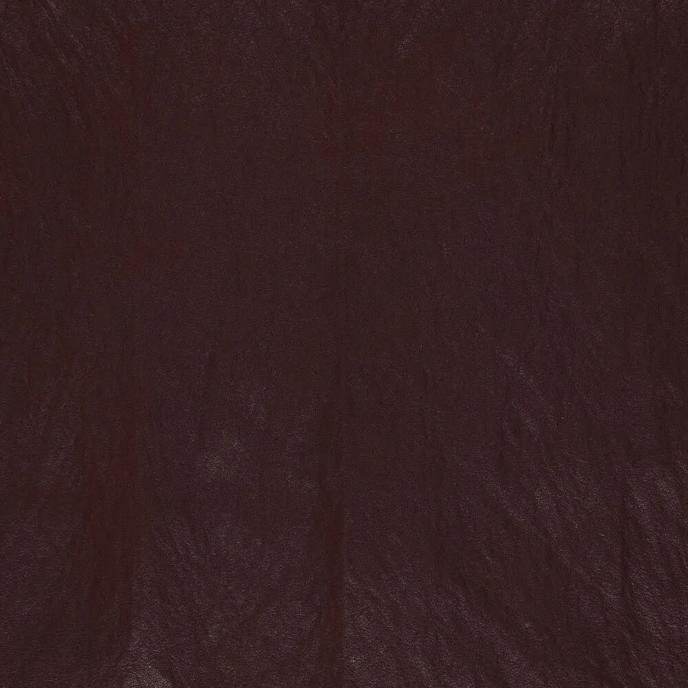 Washed vegan leather donker bordeaux