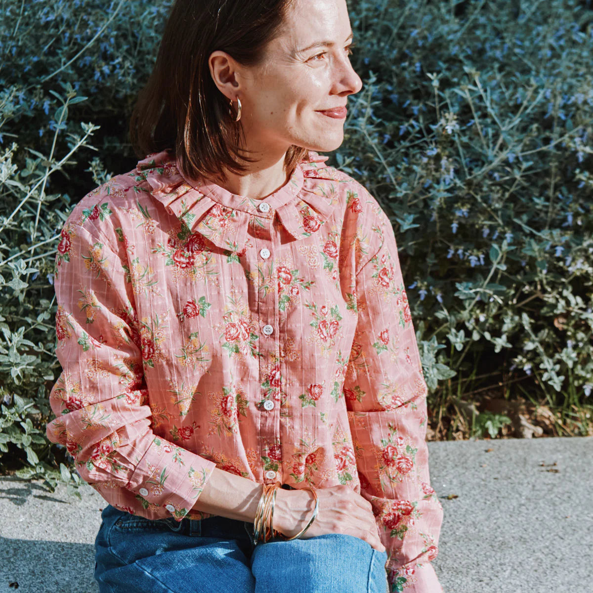 Ikatee - Amsterdam blouse dames (papieren patroon)
