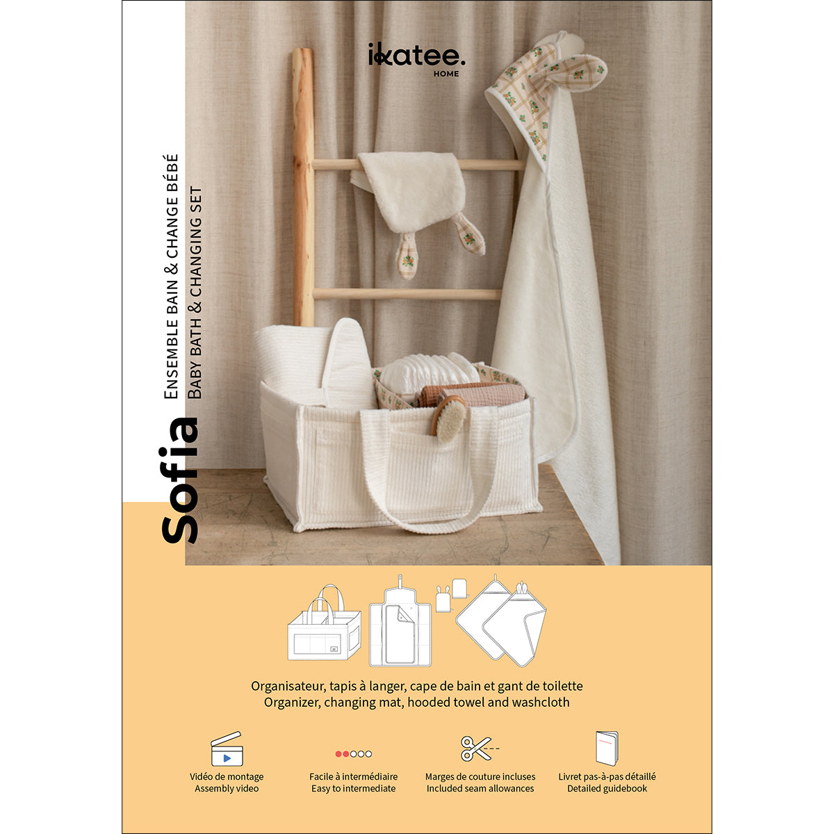 Ikatee - Sofia baby accesoires (papieren patroon)