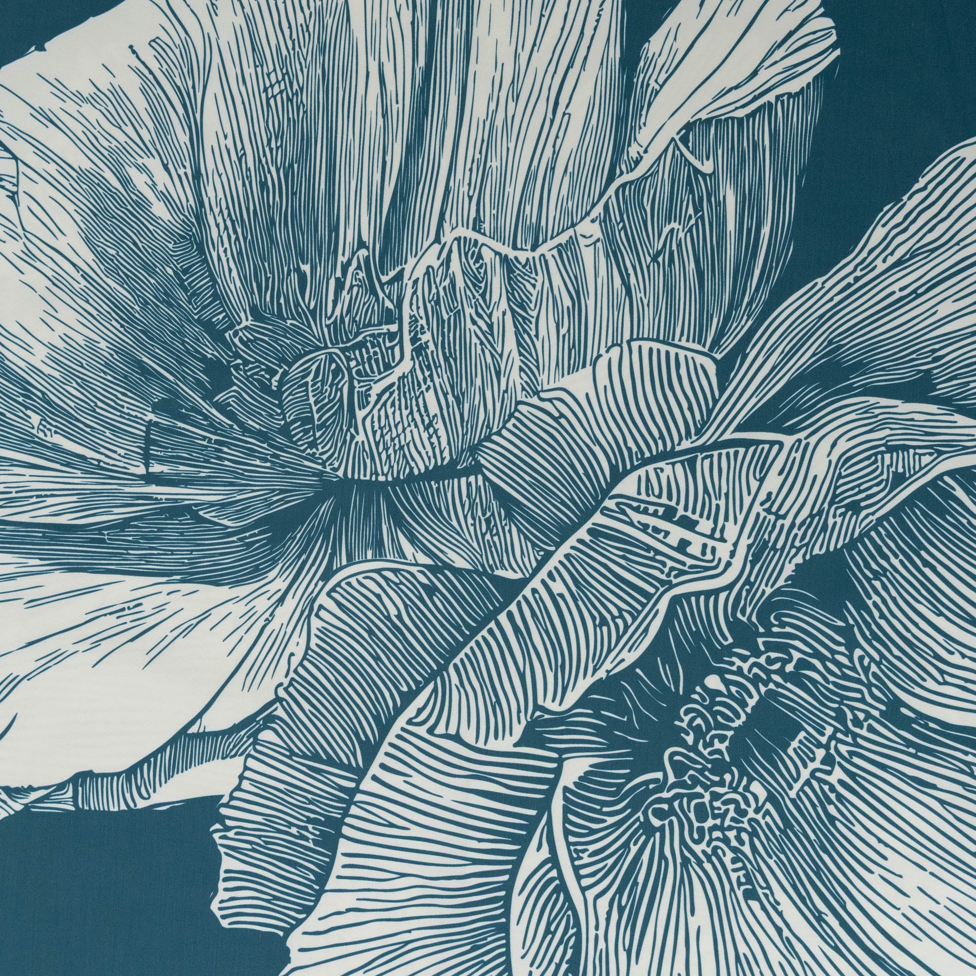 Fibre Mood - Polyester/katoen trench water res. bloemen
