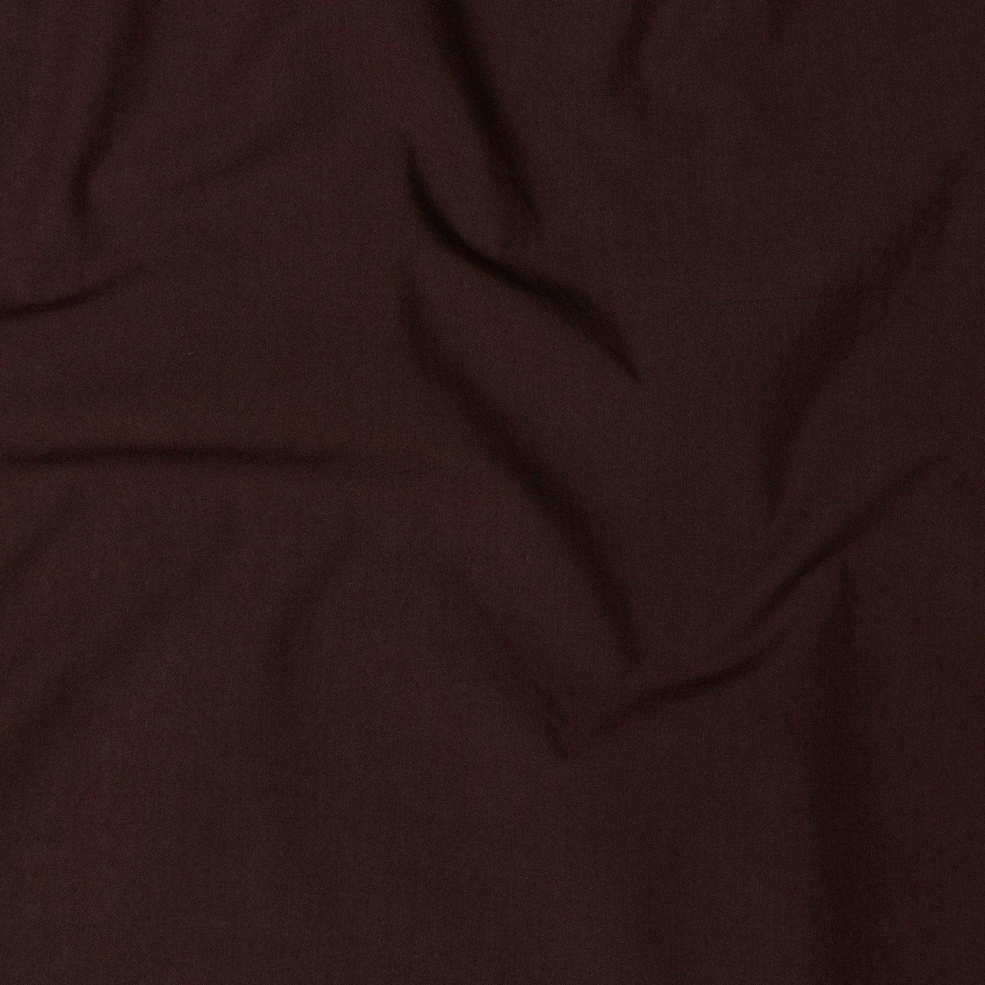 Fibre Mood - Poplin stone washed donkerbruin
