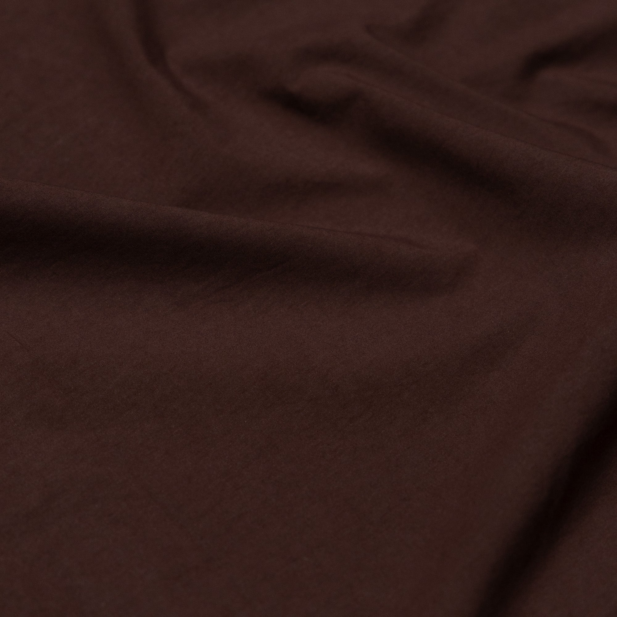 Fibre Mood - Poplin stone washed donkerbruin