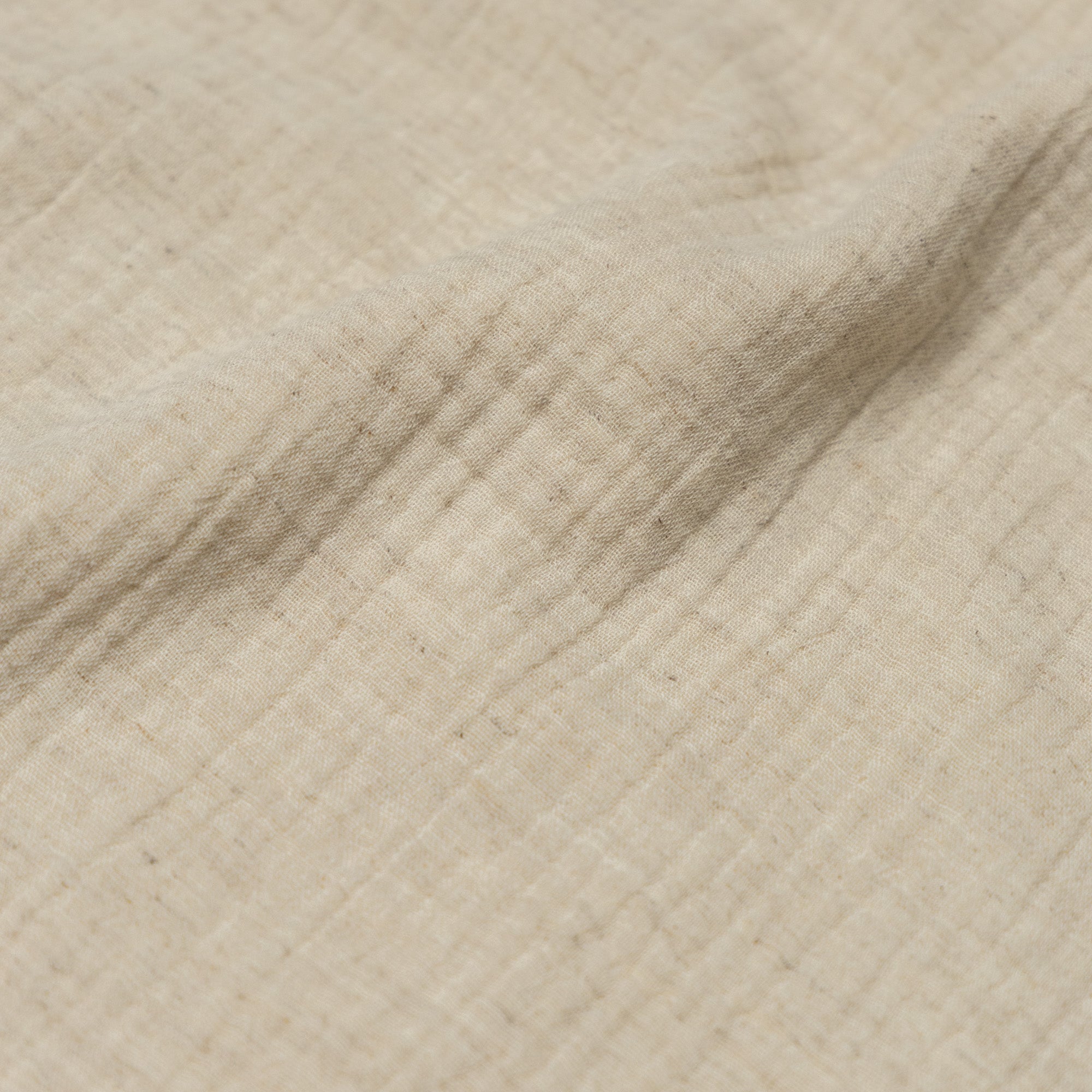 Fibre Mood - Double gauze linnen licht beige