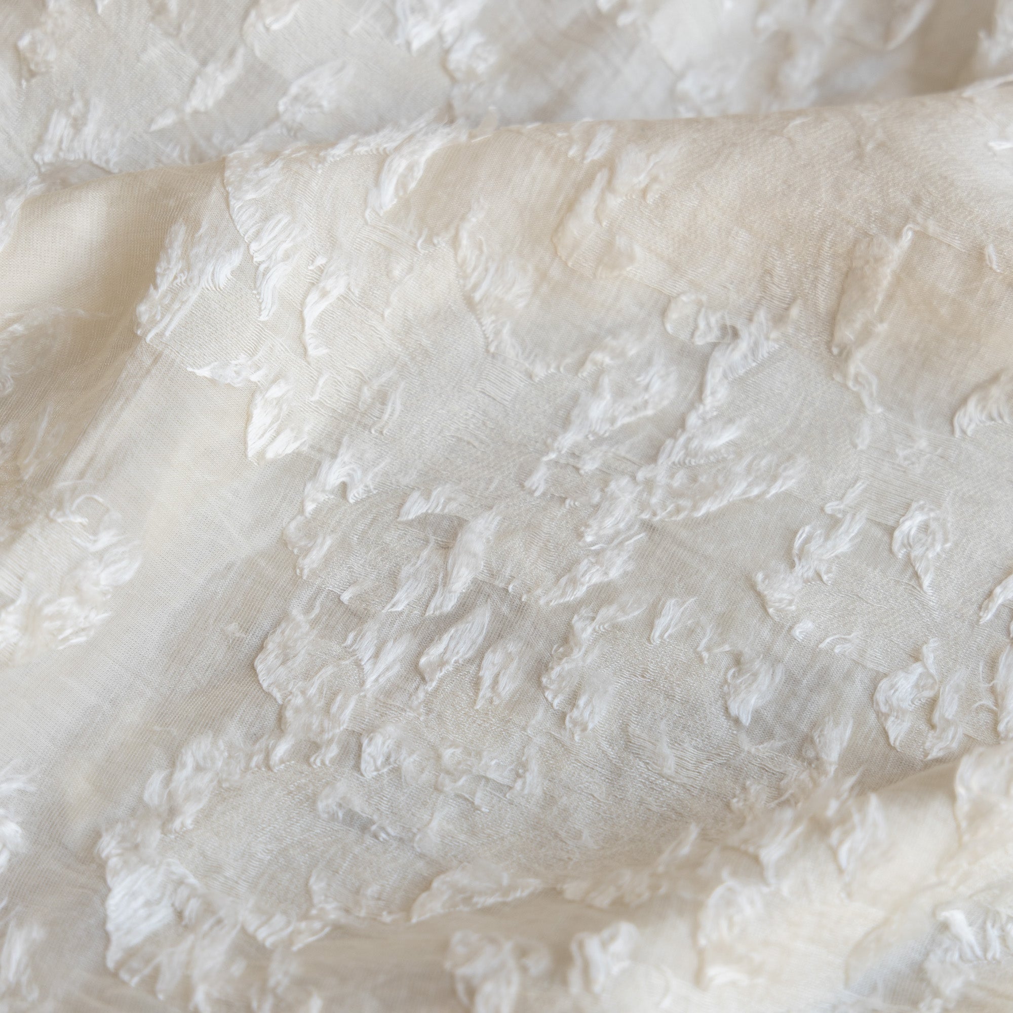 Lyocell ruffles offwhite