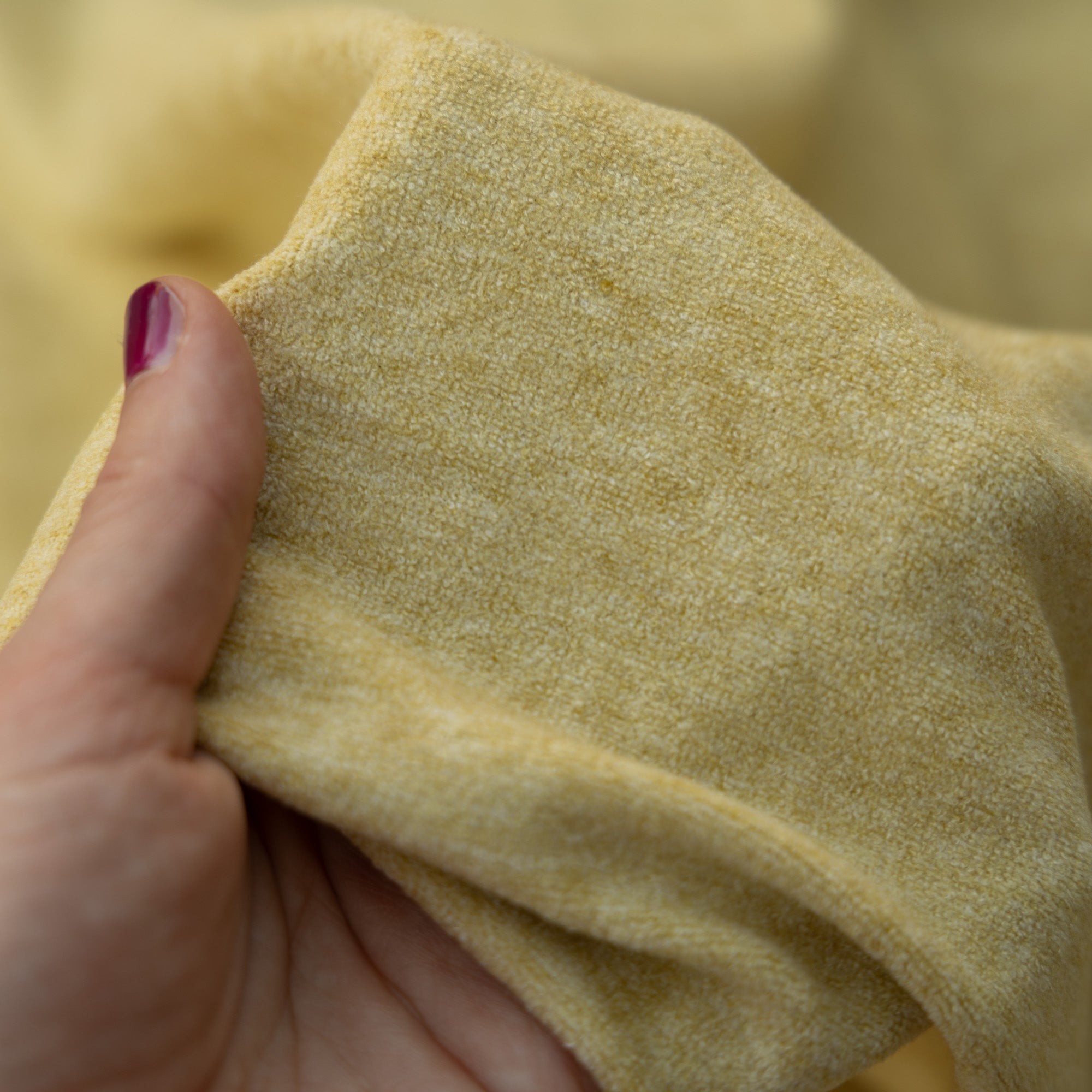 Knitted viscose soft touch oudgeel