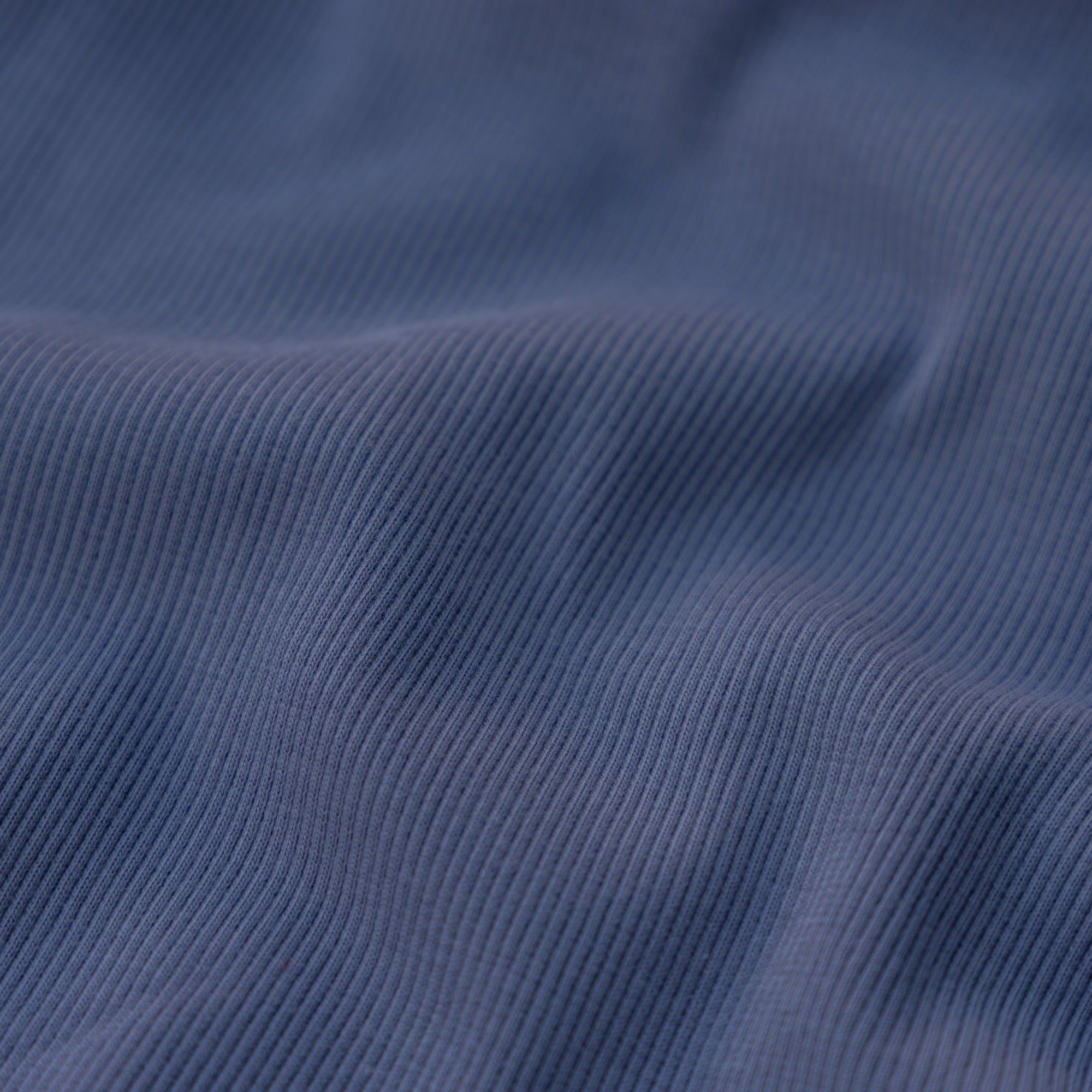 Boordstof rib lavendelblauw