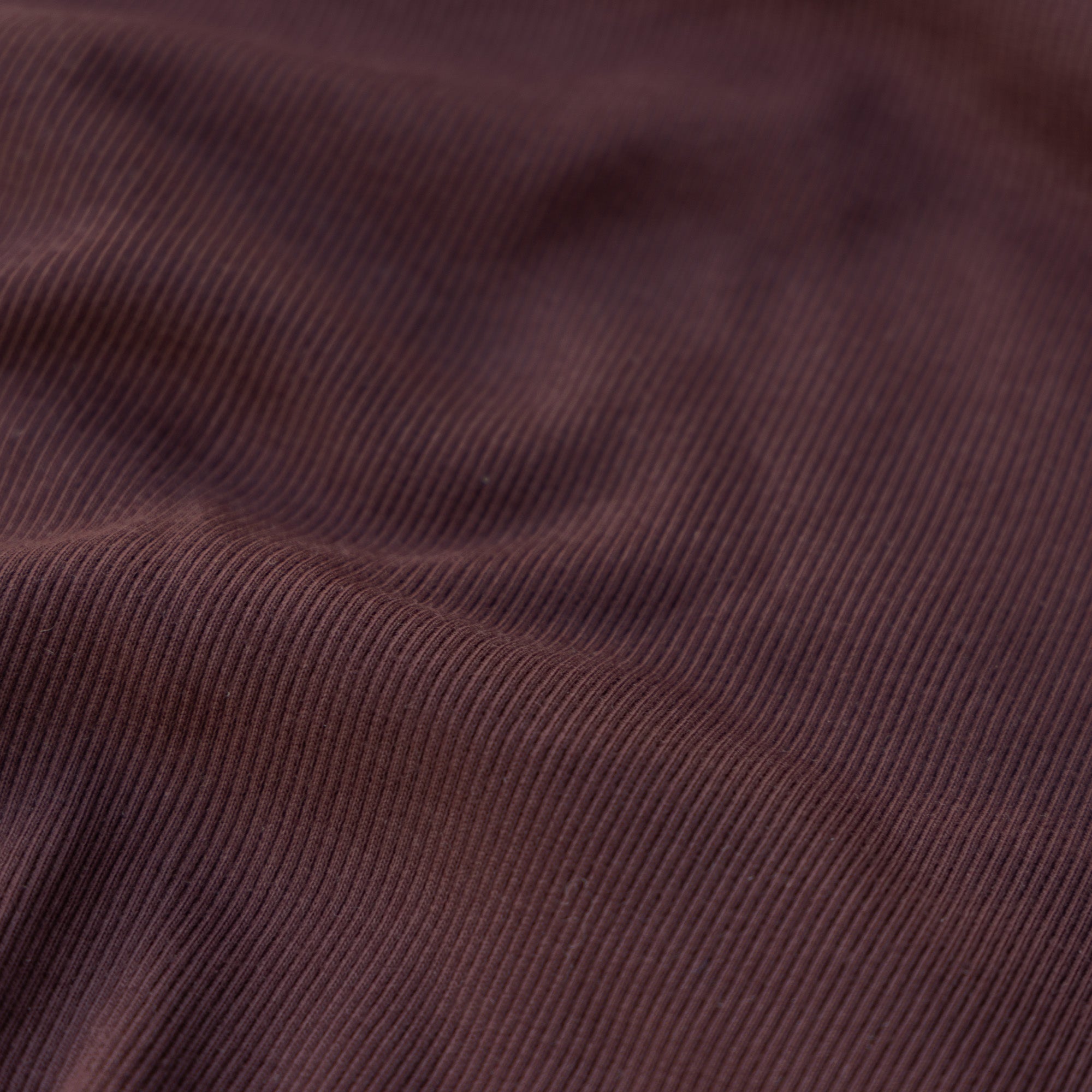 Boordstof rib mahogany
