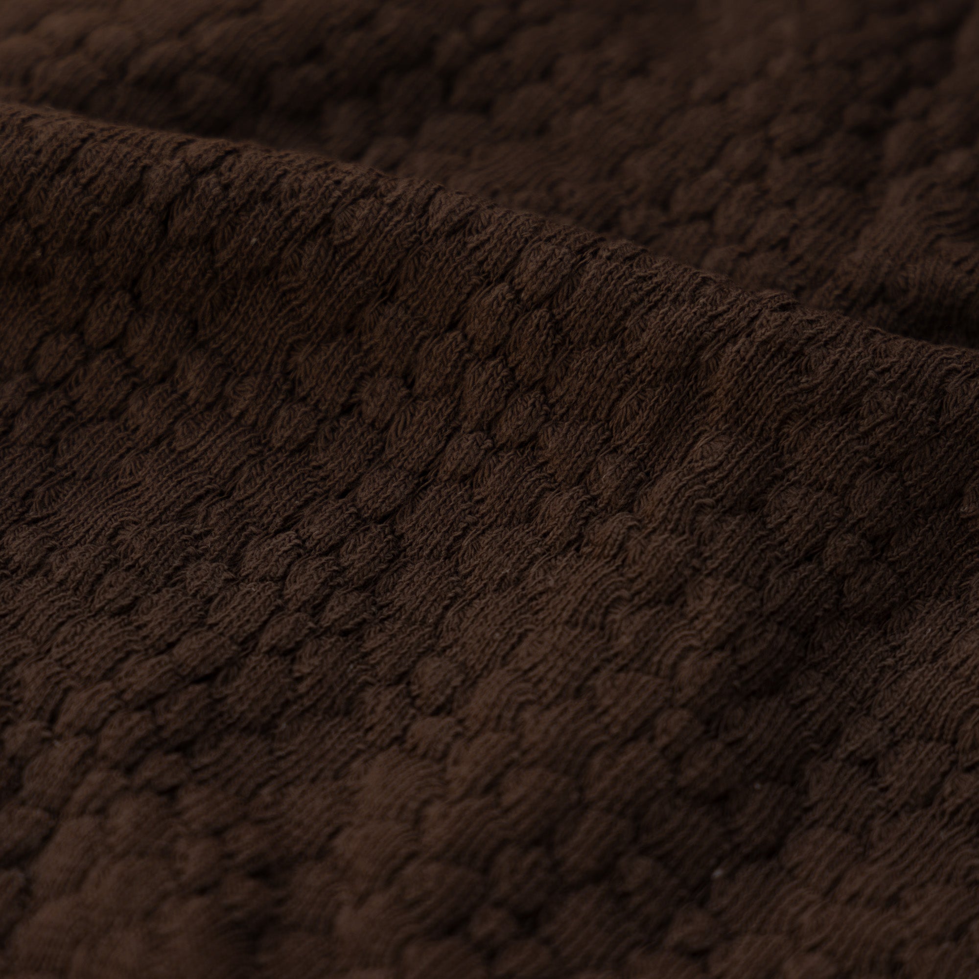 Mind the Maker - Ivy organic knit donkerbruin