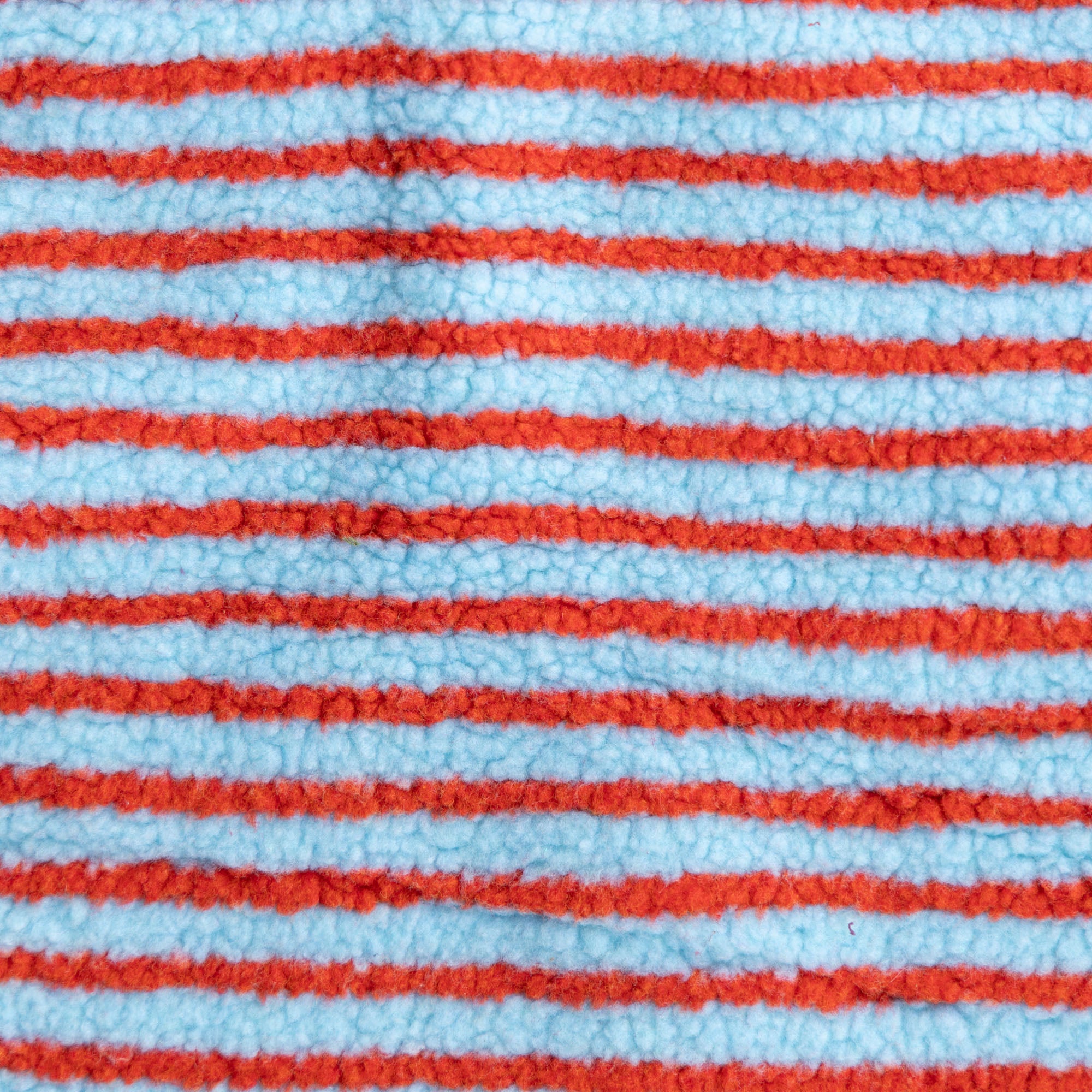 Teddy strepen blauw/rood