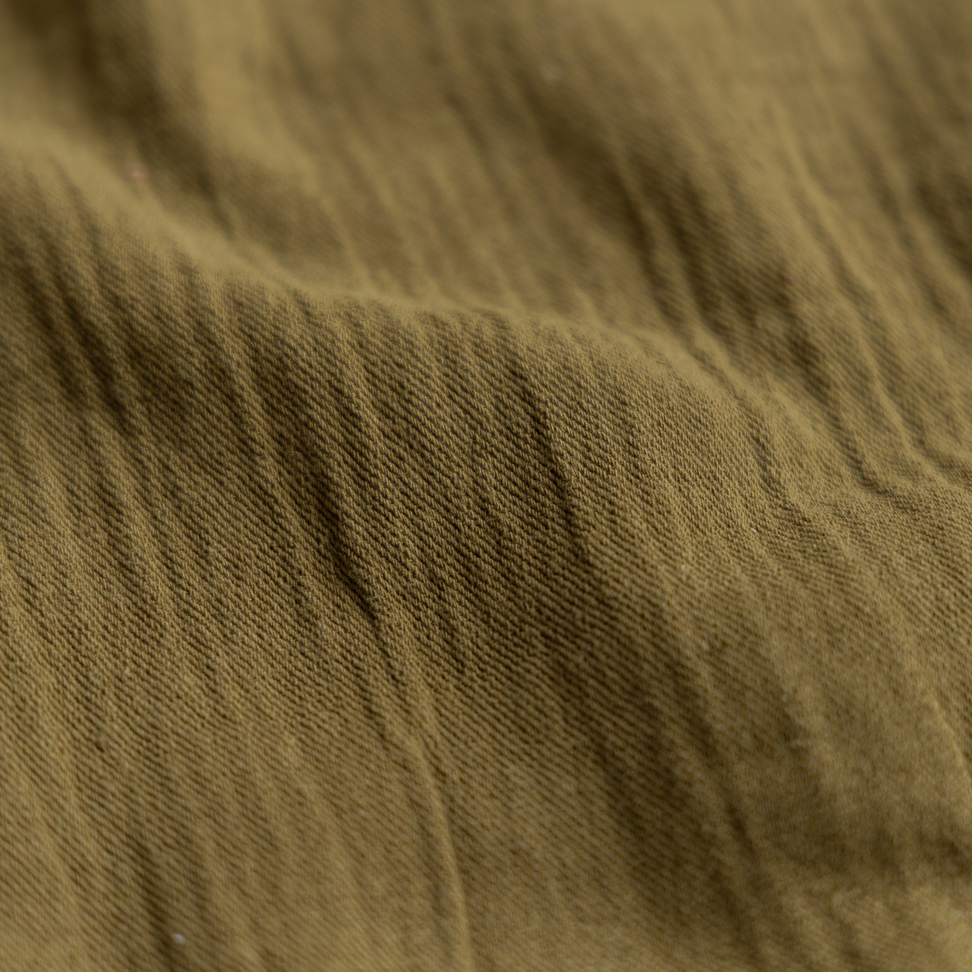 Double gauze twill olijfgroen