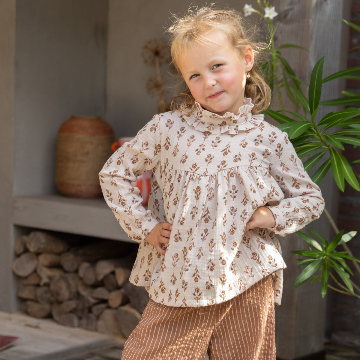 Hydrofiel bloemen kandira latte/camel