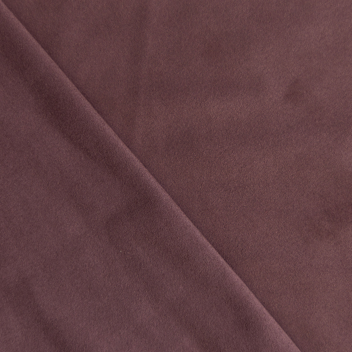 Dubbelzijdige suede stretch aubergine