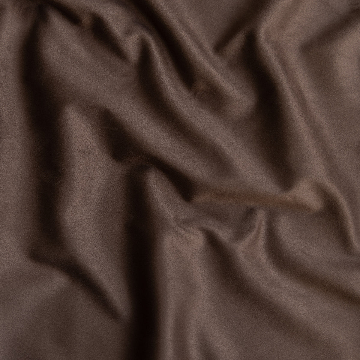 Dubbelzijdige suede stretch bruin