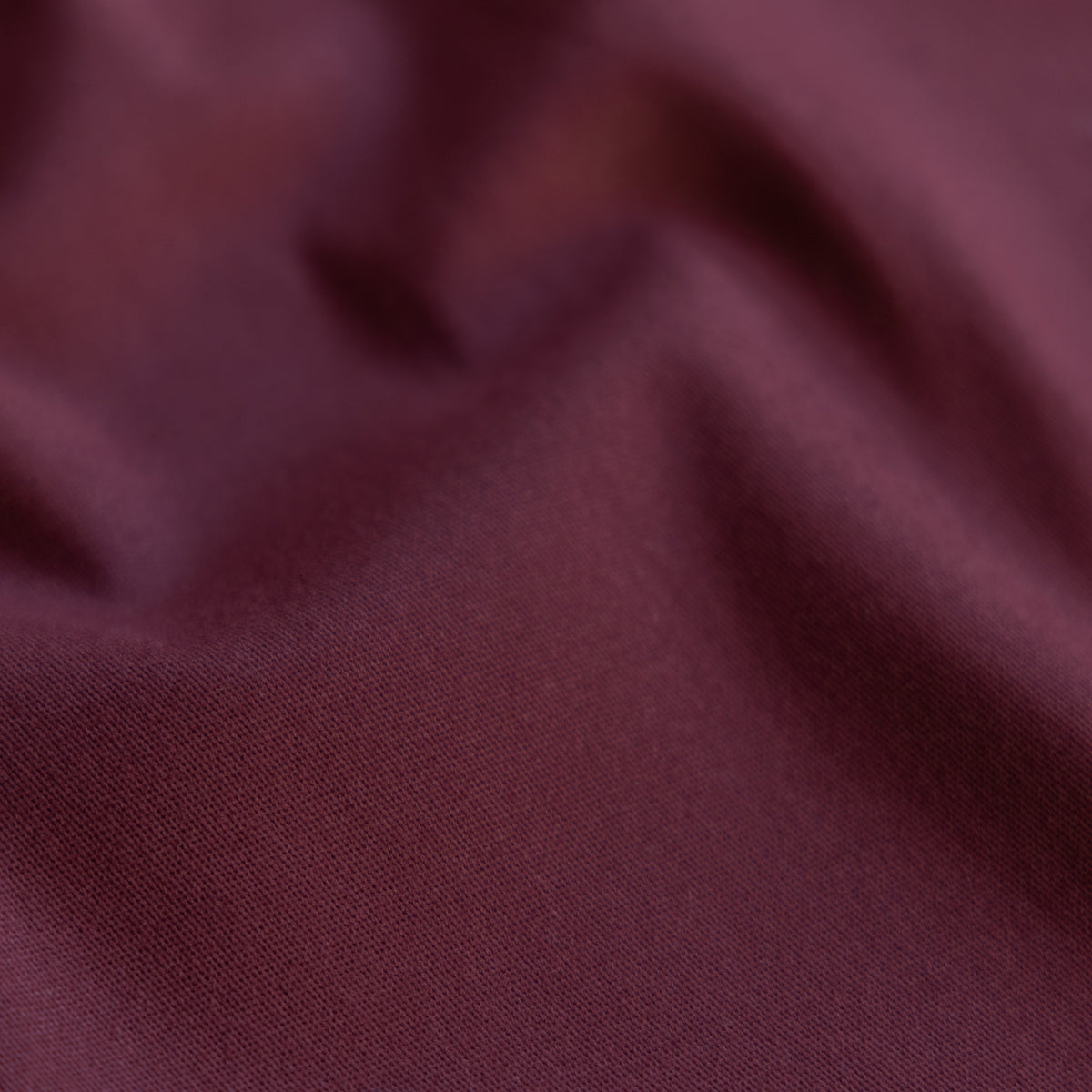 Stretch katoen peach finish burgundy