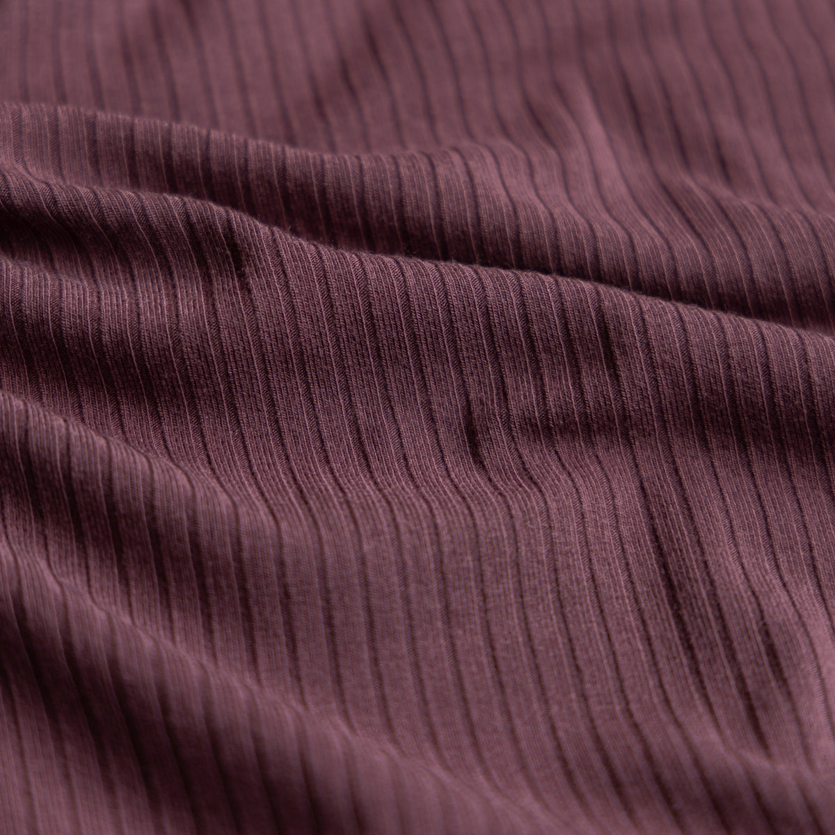 Bamboo rib jersey burgundy