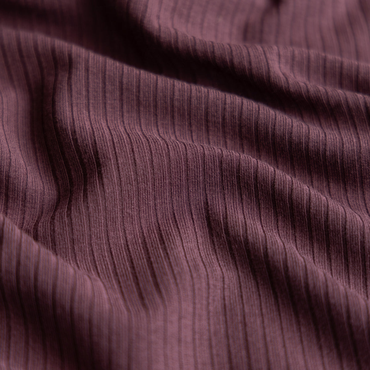 Bamboo rib jersey burgundy
