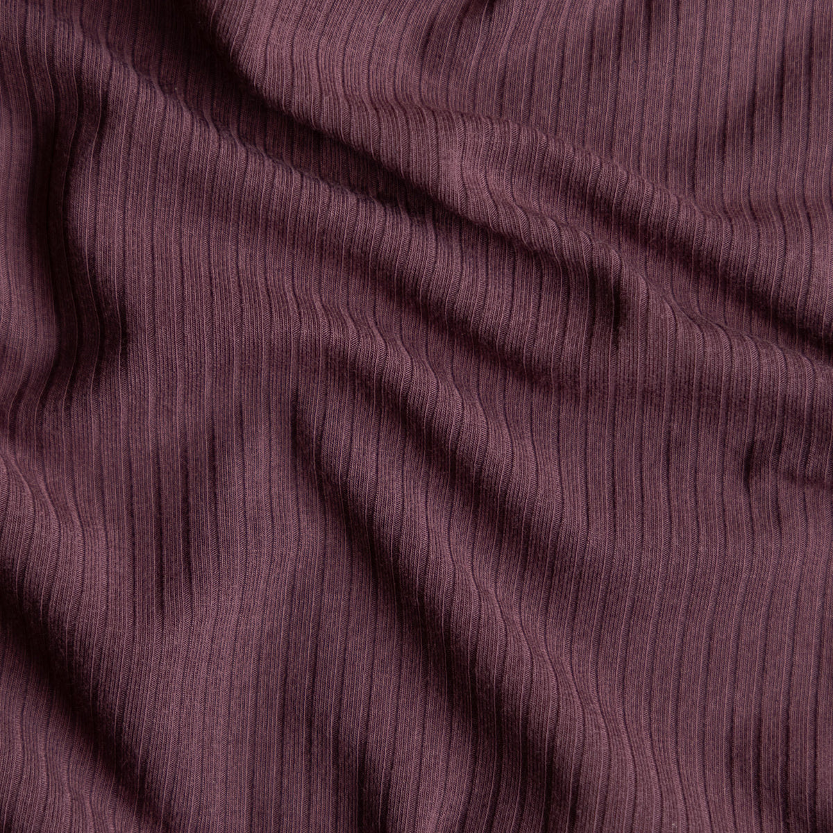 Bamboo rib jersey burgundy