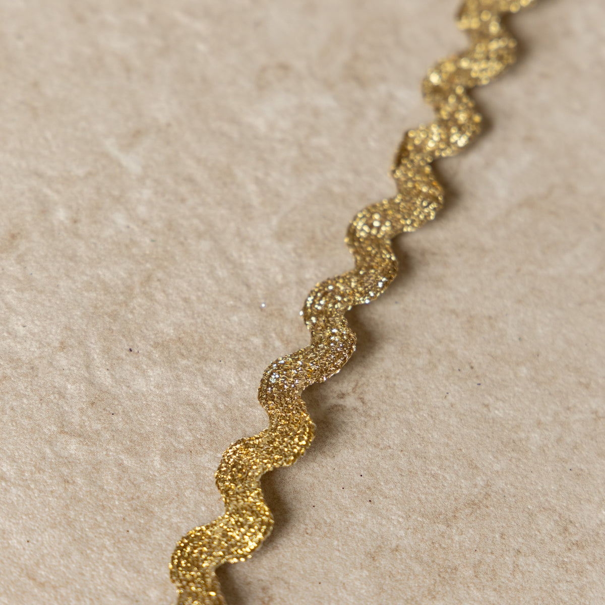 Zigzagband goud 12mm
