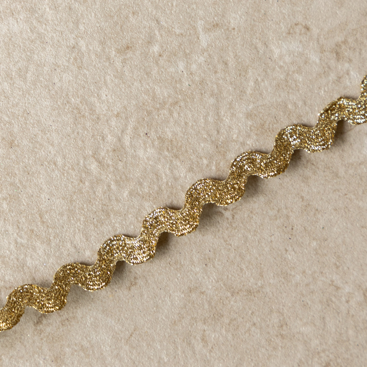 Zigzagband goud 12mm