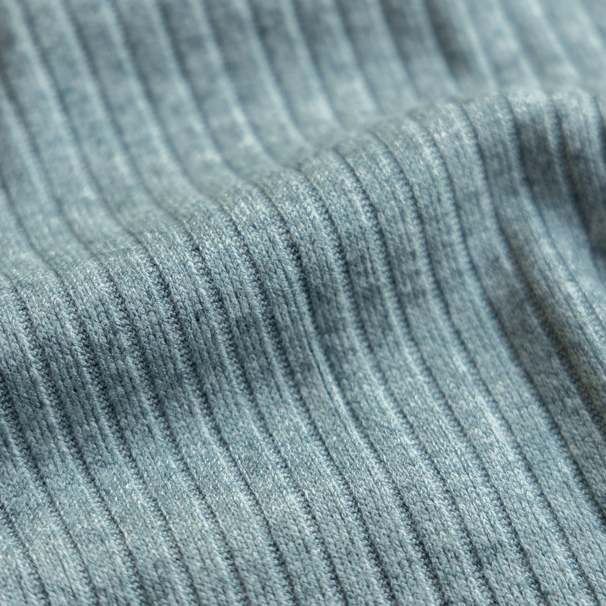 Heavy knitted rib oudgroen