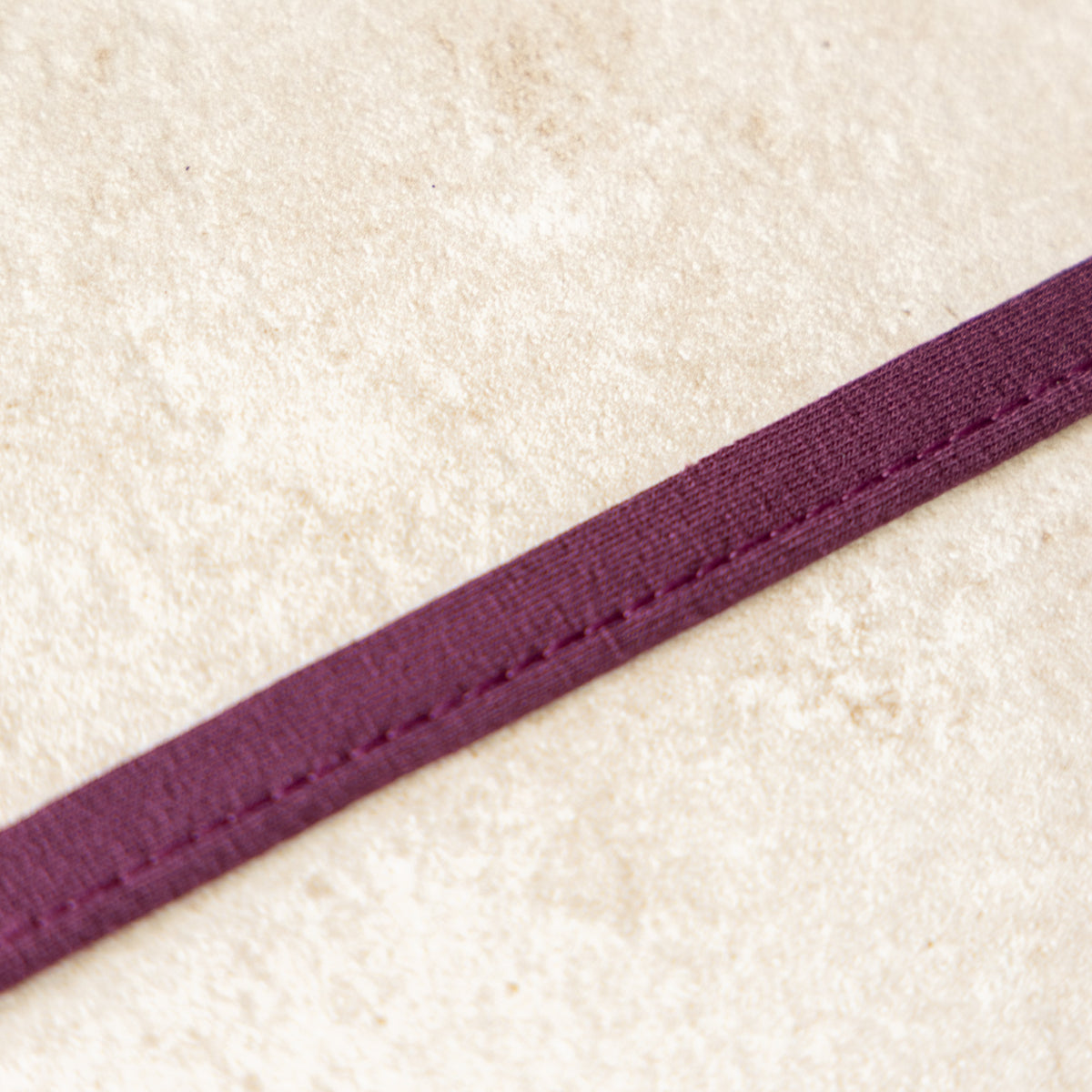 Paspelband jersey 3mm aubergine (919)