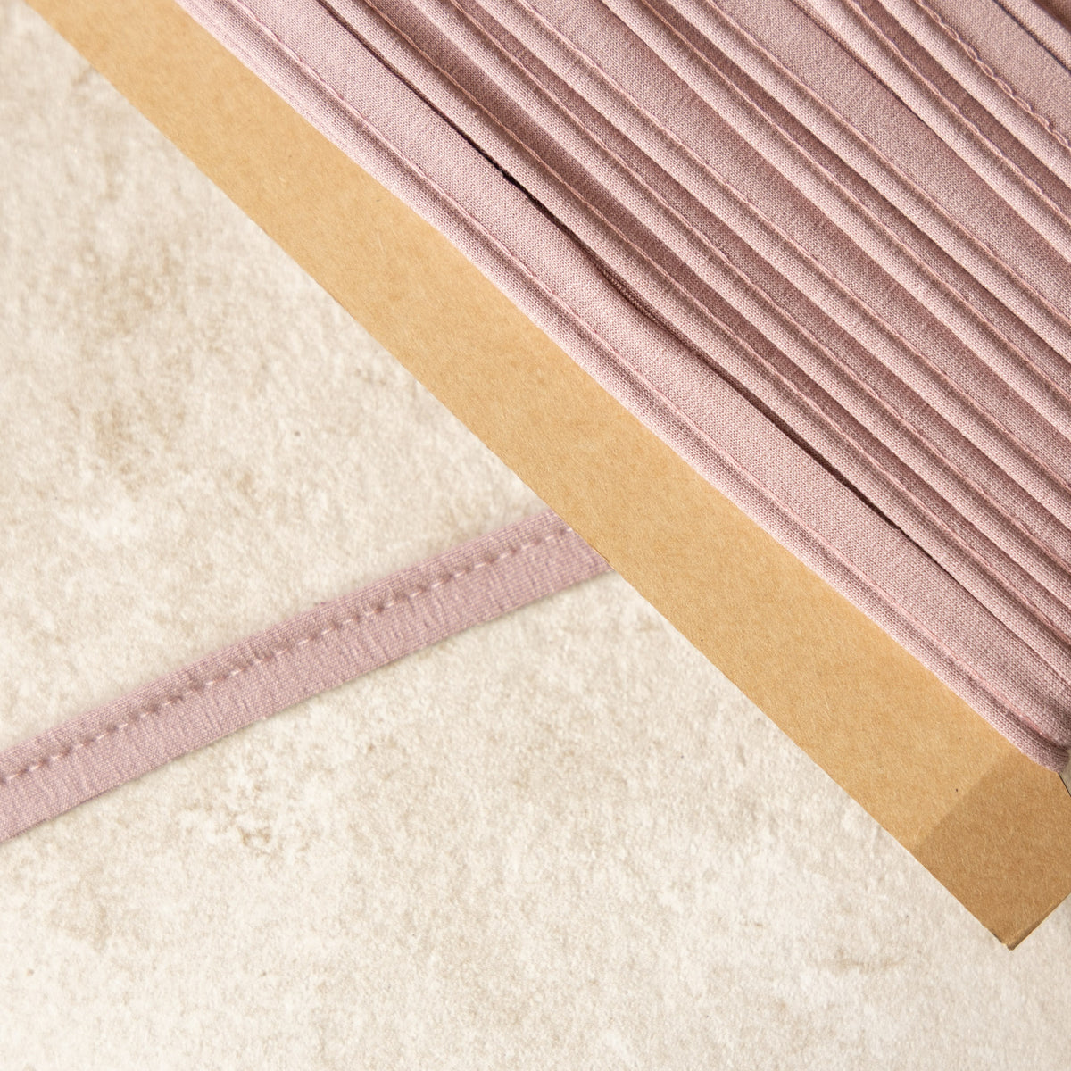 Paspelband jersey 3mm lila/oudroze (113)