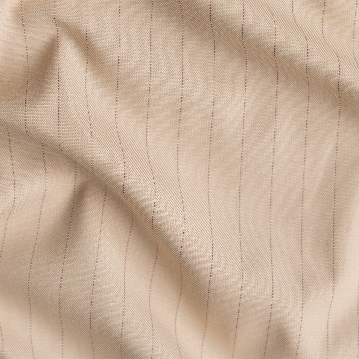 Fibre Mood - Polyester | Bamboo strepen warm beige