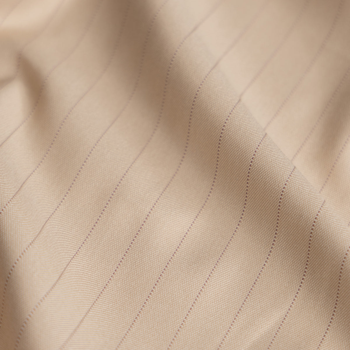 Fibre Mood - Polyester | Bamboo strepen warm beige