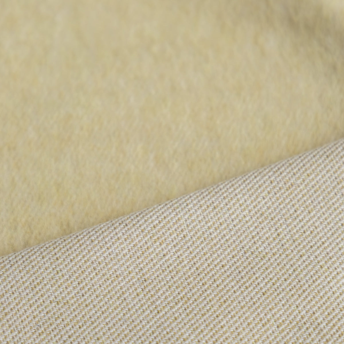 Fibre Mood - Polyester | wol brushed ecru/botergeel