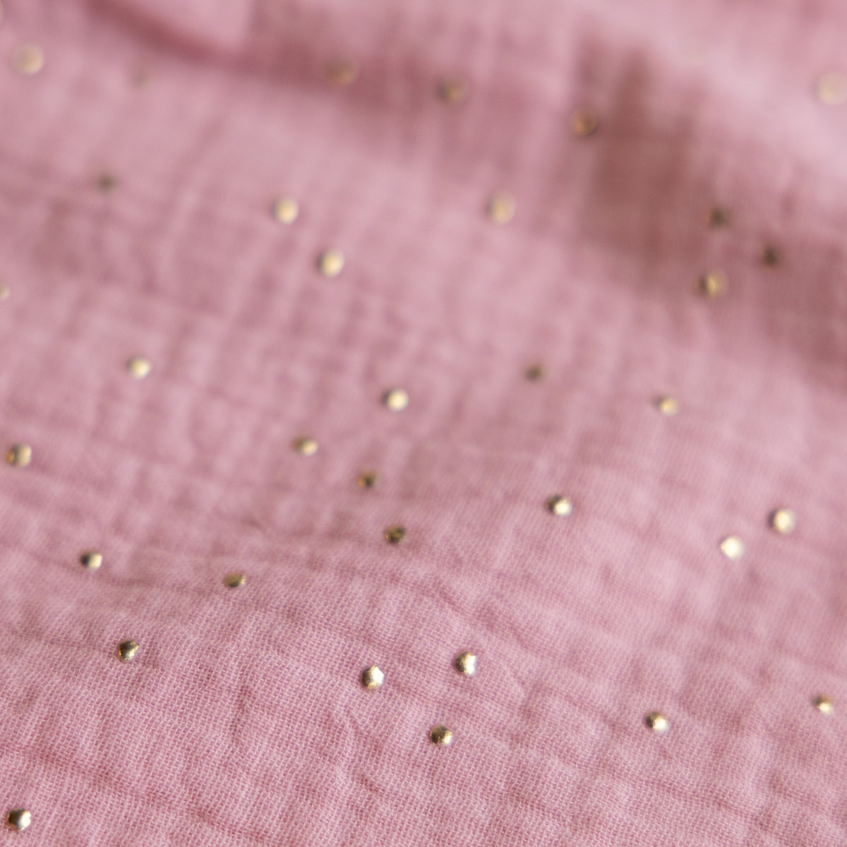 Hydrofiel gouden studs lichtroze