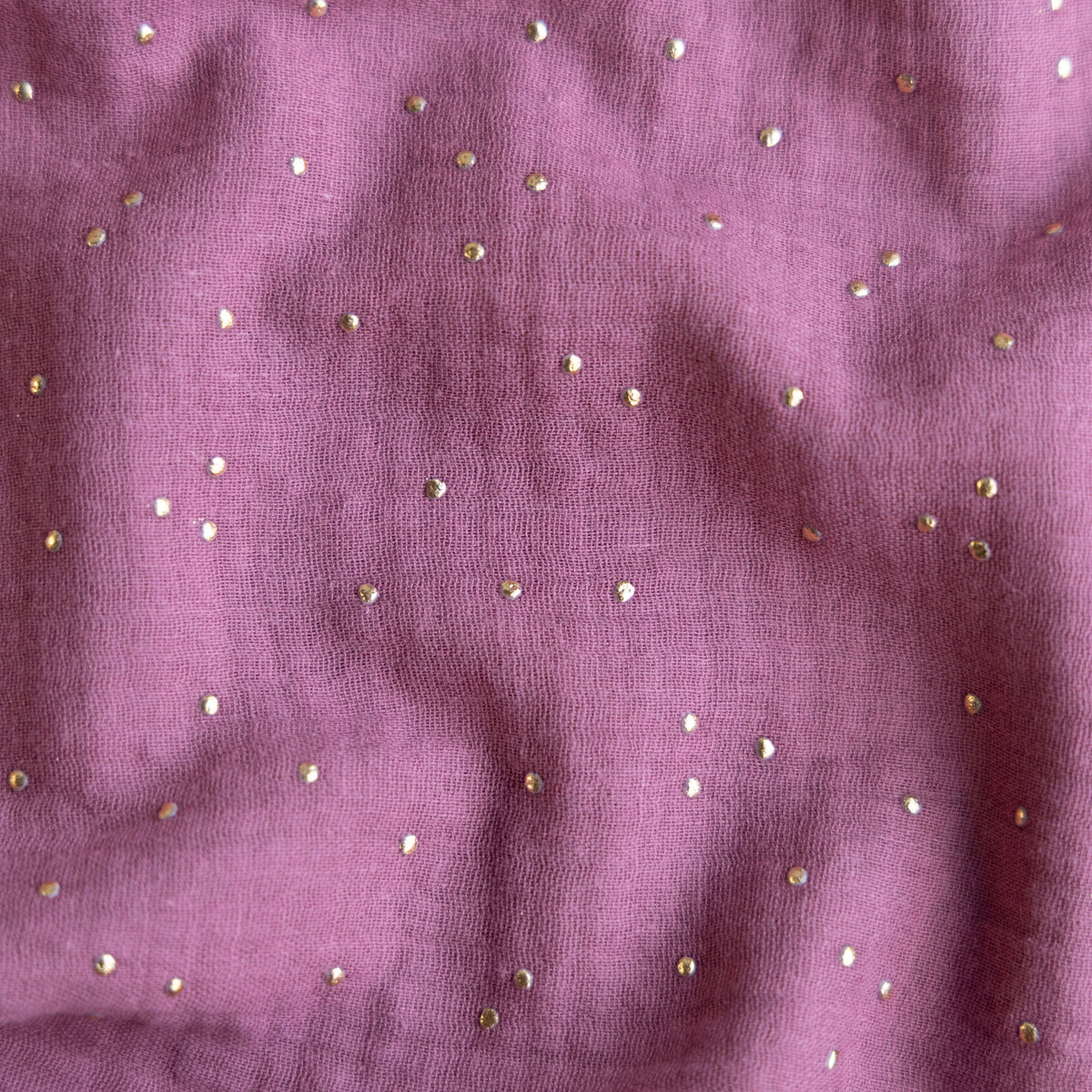 Hydrofiel gouden studs mauve