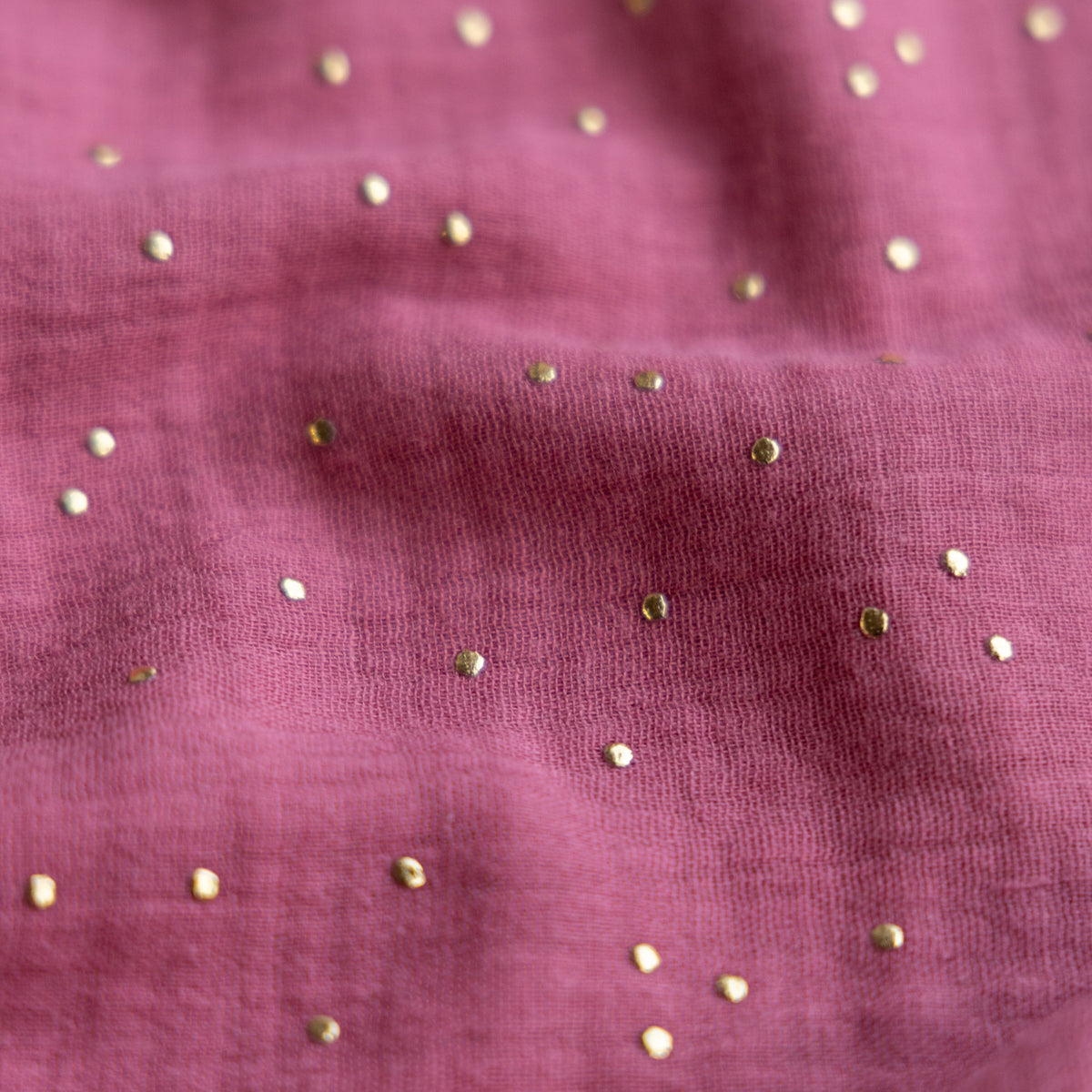 Hydrofiel gouden studs framboos