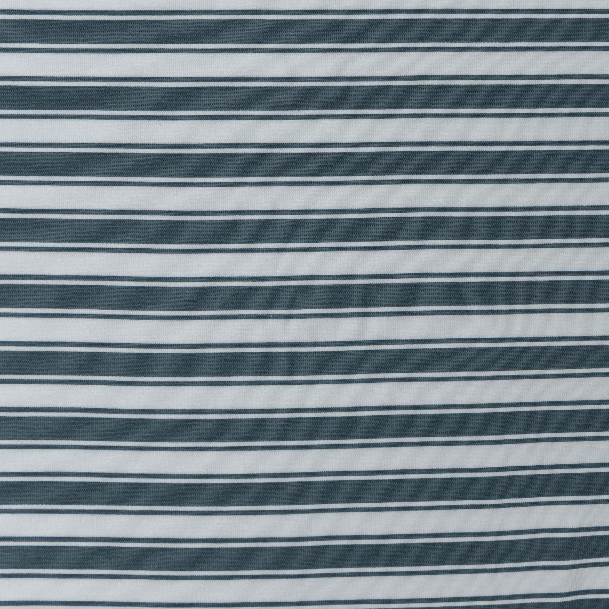Jersey strepen indigo blauw