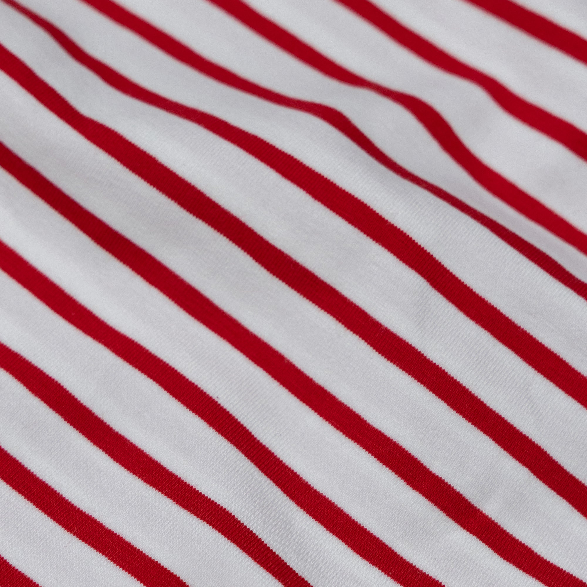 Jersey strepen wit/rood