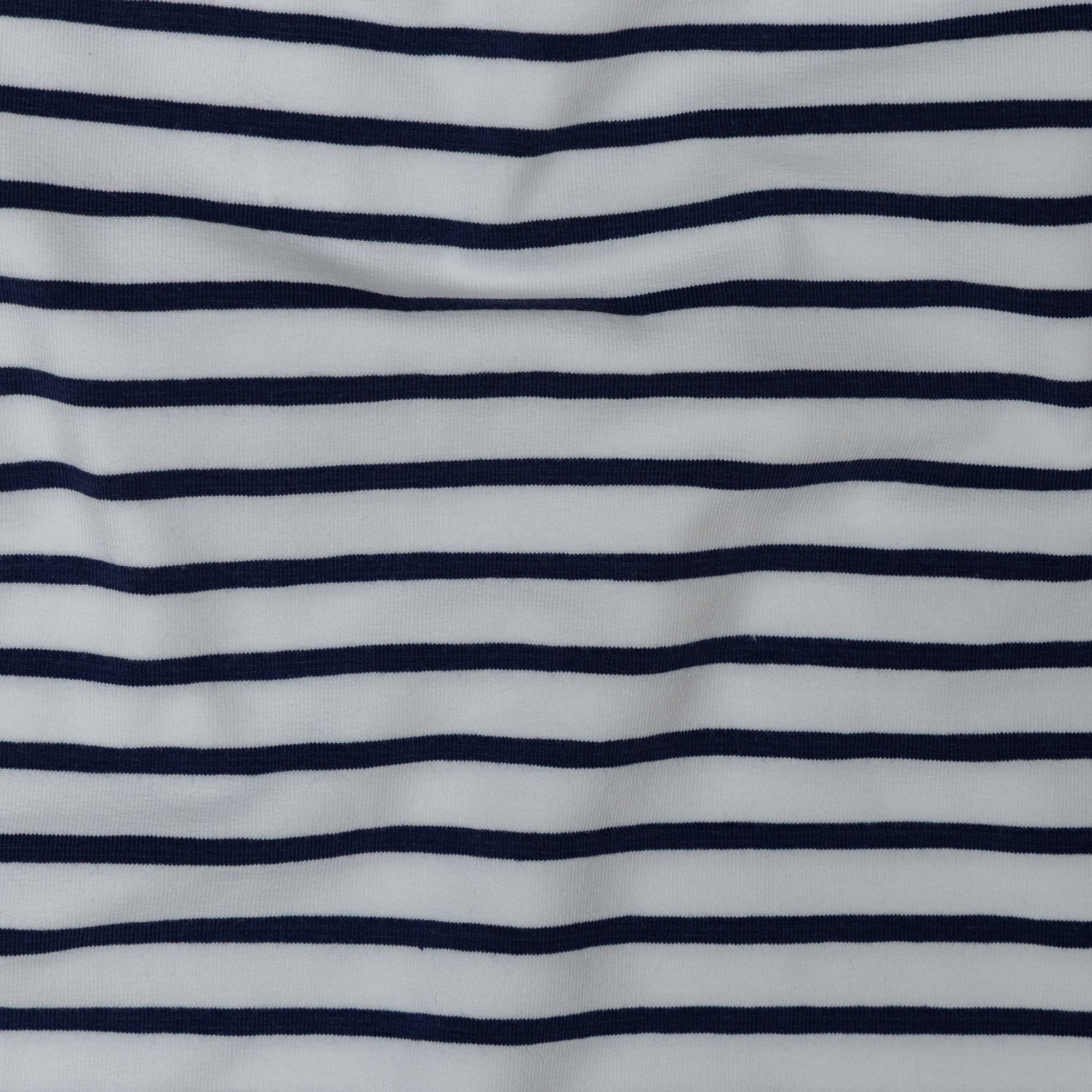 Jersey strepen wit/navy