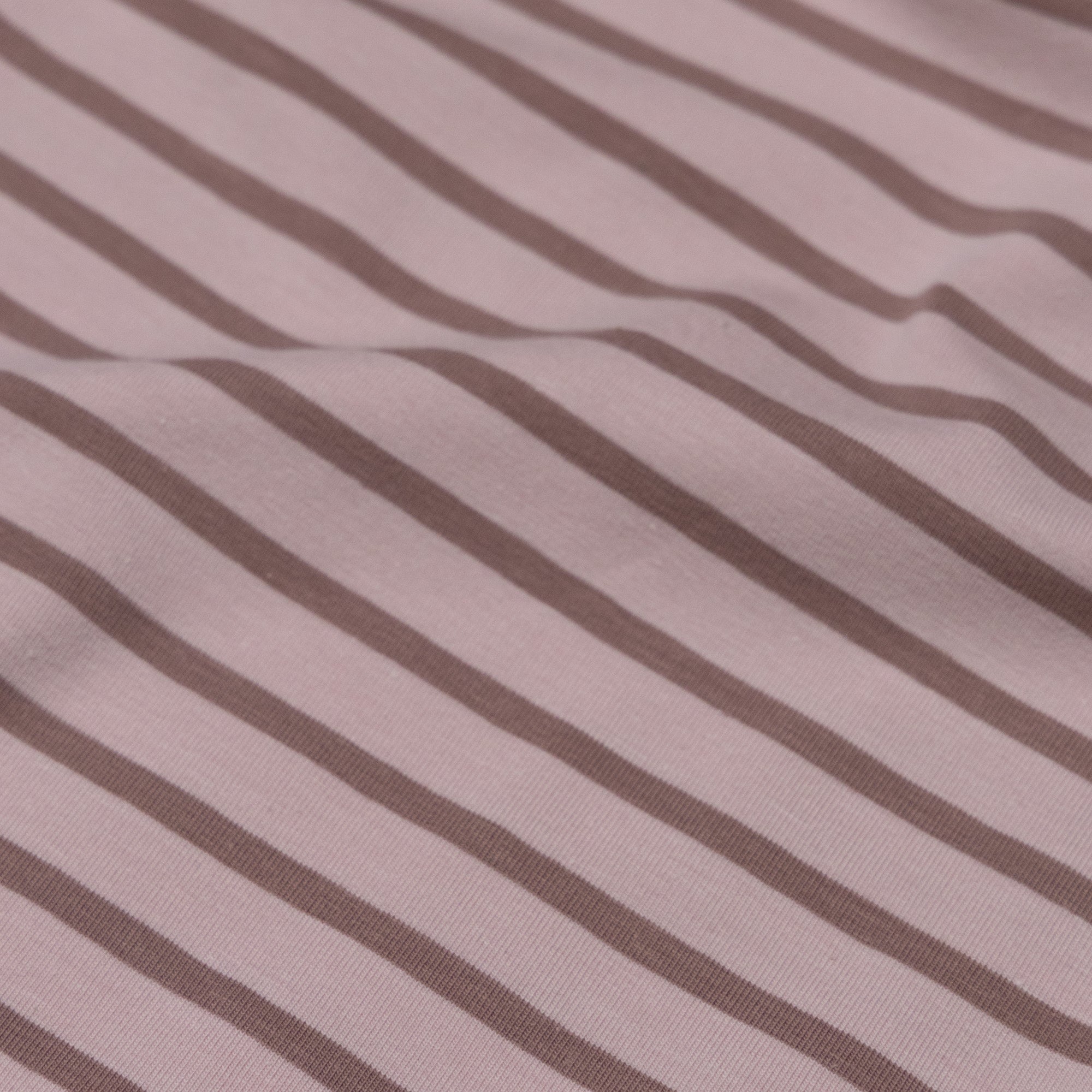 Jersey strepen mauve