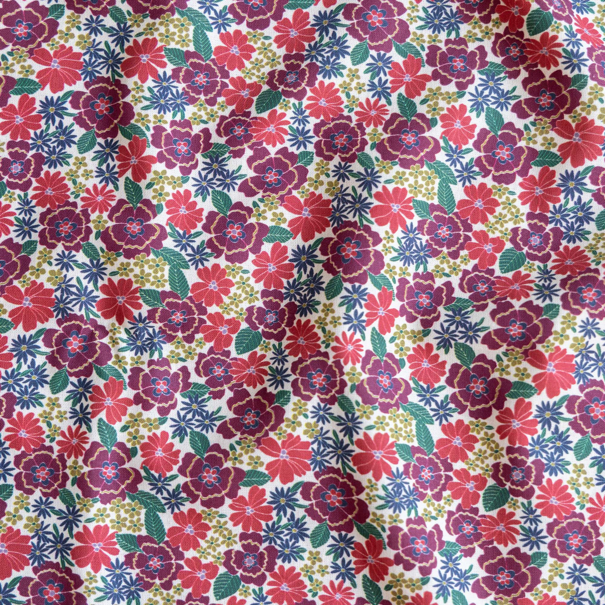 Katoen bloemen marica violet