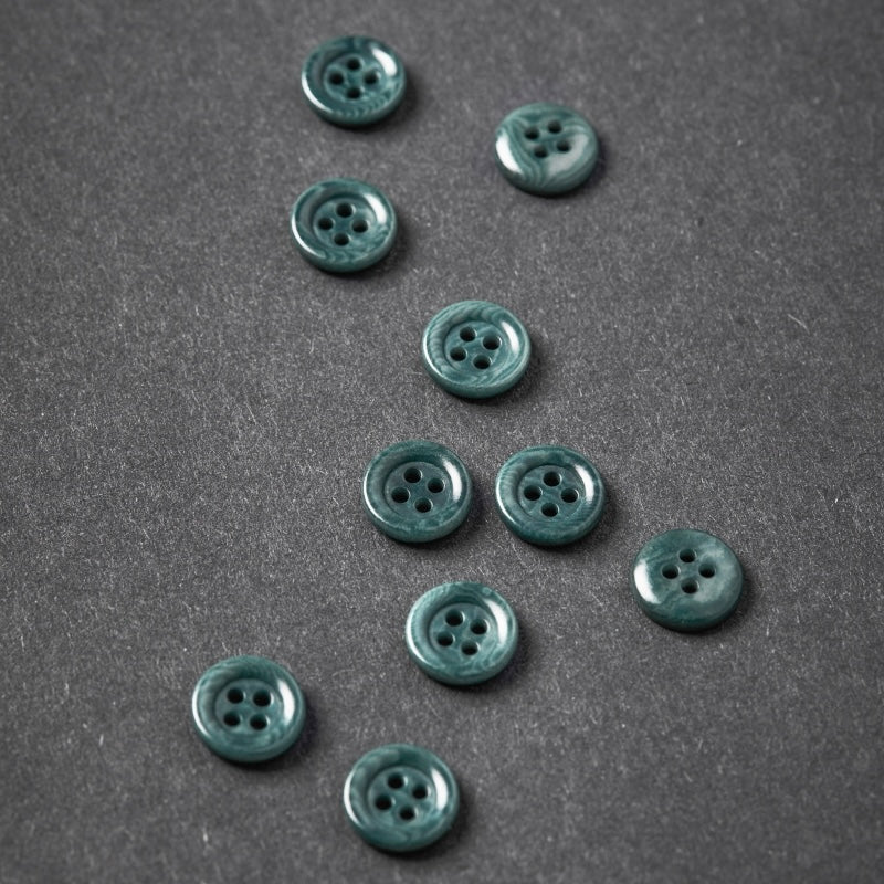 Meet Milk - Frame corozo knoop 11mm aqua