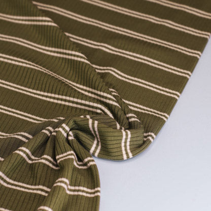 MeetMilk - Derby stripe jersey juniper