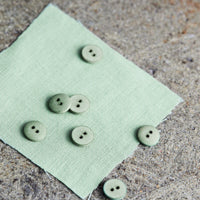 Mind the Maker - Curb cotton knoop 11mm sage green