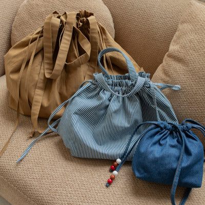 PRE-ORDER Ikatee - Manhatten bucket tas (papieren patroon)