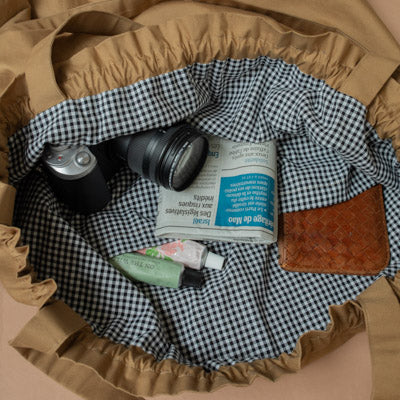 PRE-ORDER Ikatee - Manhatten bucket tas (papieren patroon)