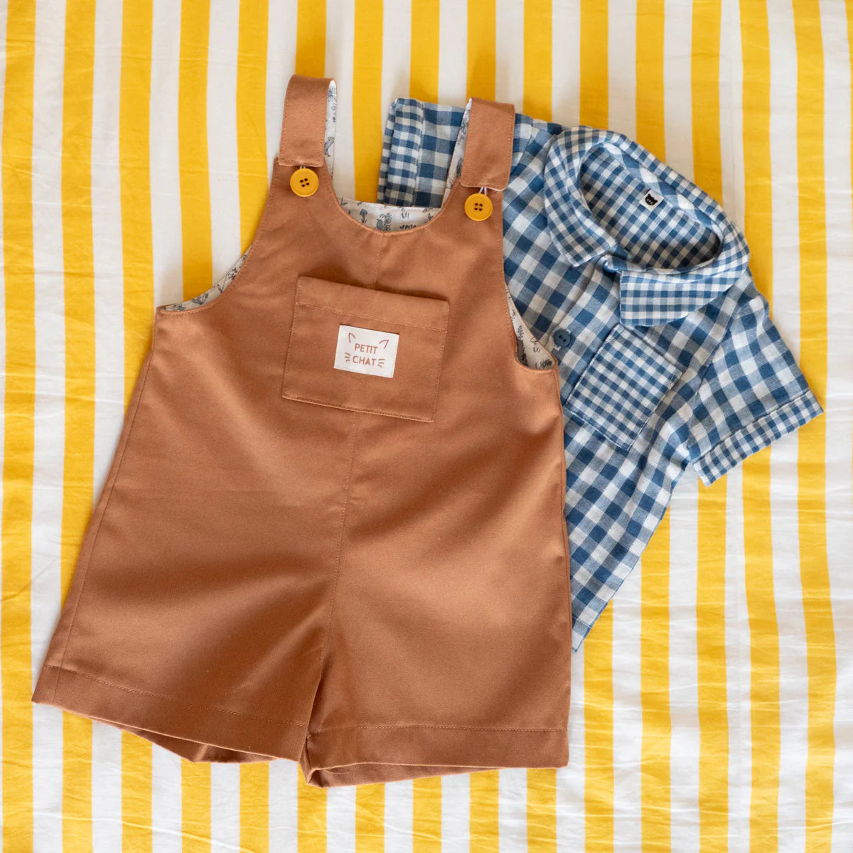 PRE-ORDER Ikatee - London tuinbroek baby/kids (papieren patroon)