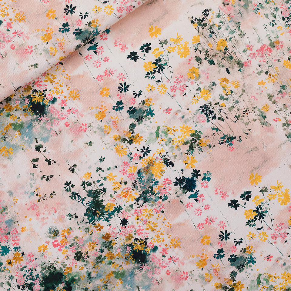 See You at Six - Canvas gabardine twill garden sky