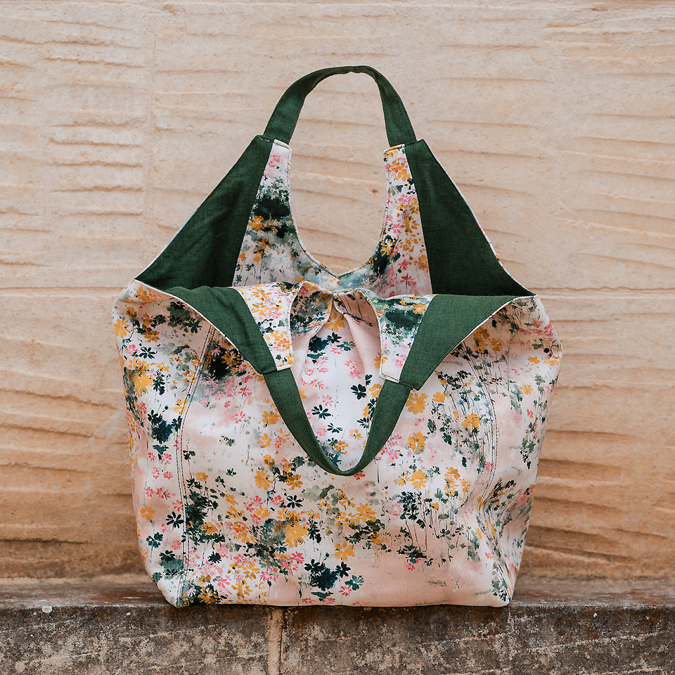 See You at Six - Canvas gabardine twill garden sky