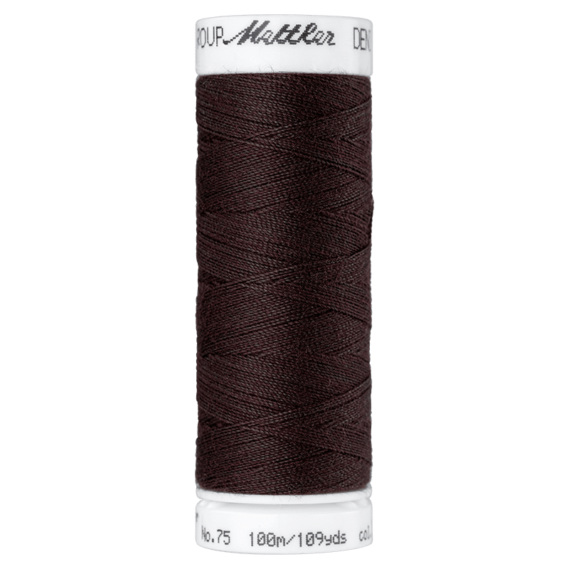 Amann Mettler – Denim DOC naaigaren 100m - 1277 Chestnut