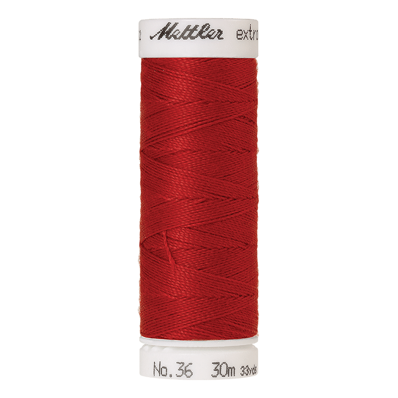 Amann Mettler – Extra sterk naaigaren 30m - 0504 Country Red