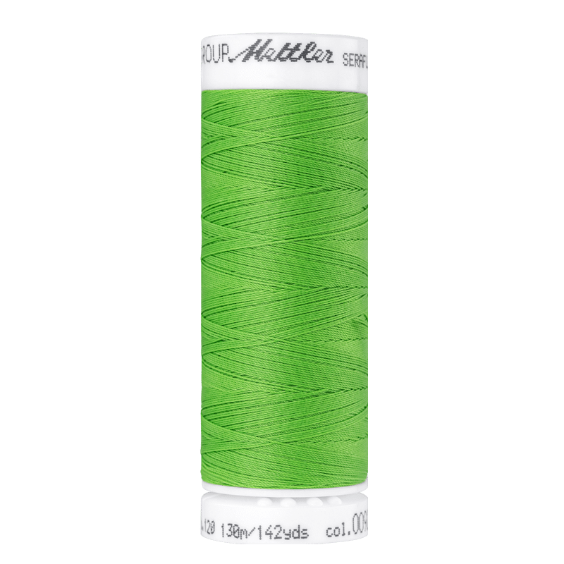 Amann Mettler - Seraflex elastisch naaigaren 130m - 0092 Bright Mint