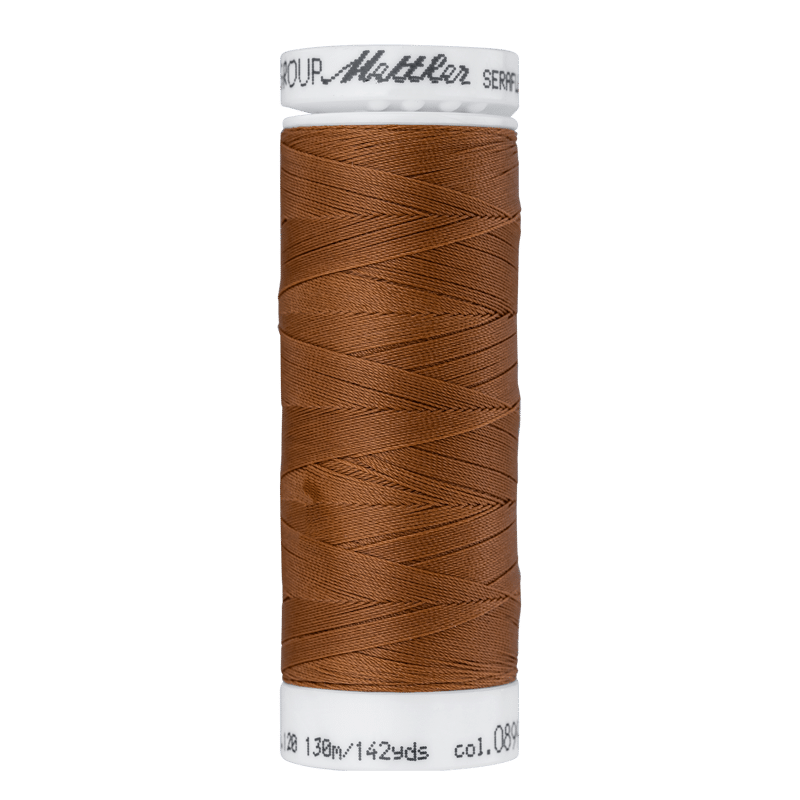 Amann Mettler - Seraflex elastisch naaigaren 130m - 0899 Bronze
